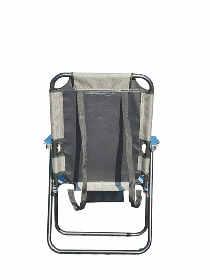 Chaise de plage pliable – Multicolore, légère et confortable